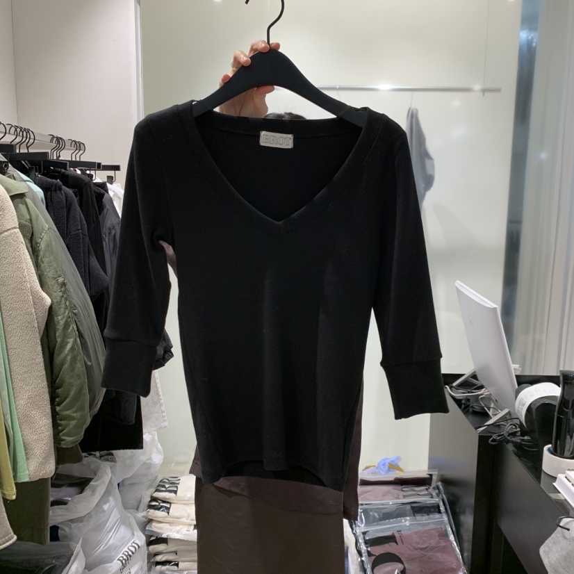 BROT韓國直郵女裝新款真品時尚休閑推薦人氣熱賣長袖T恤BROT長袖T恤圖色3