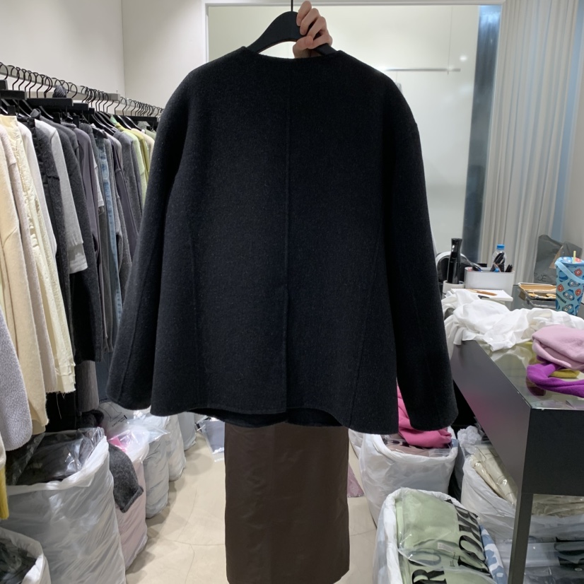 BROT東大門直郵女裝新品人氣休閑推薦熱賣時尚短款大衣手工BROT短款大衣