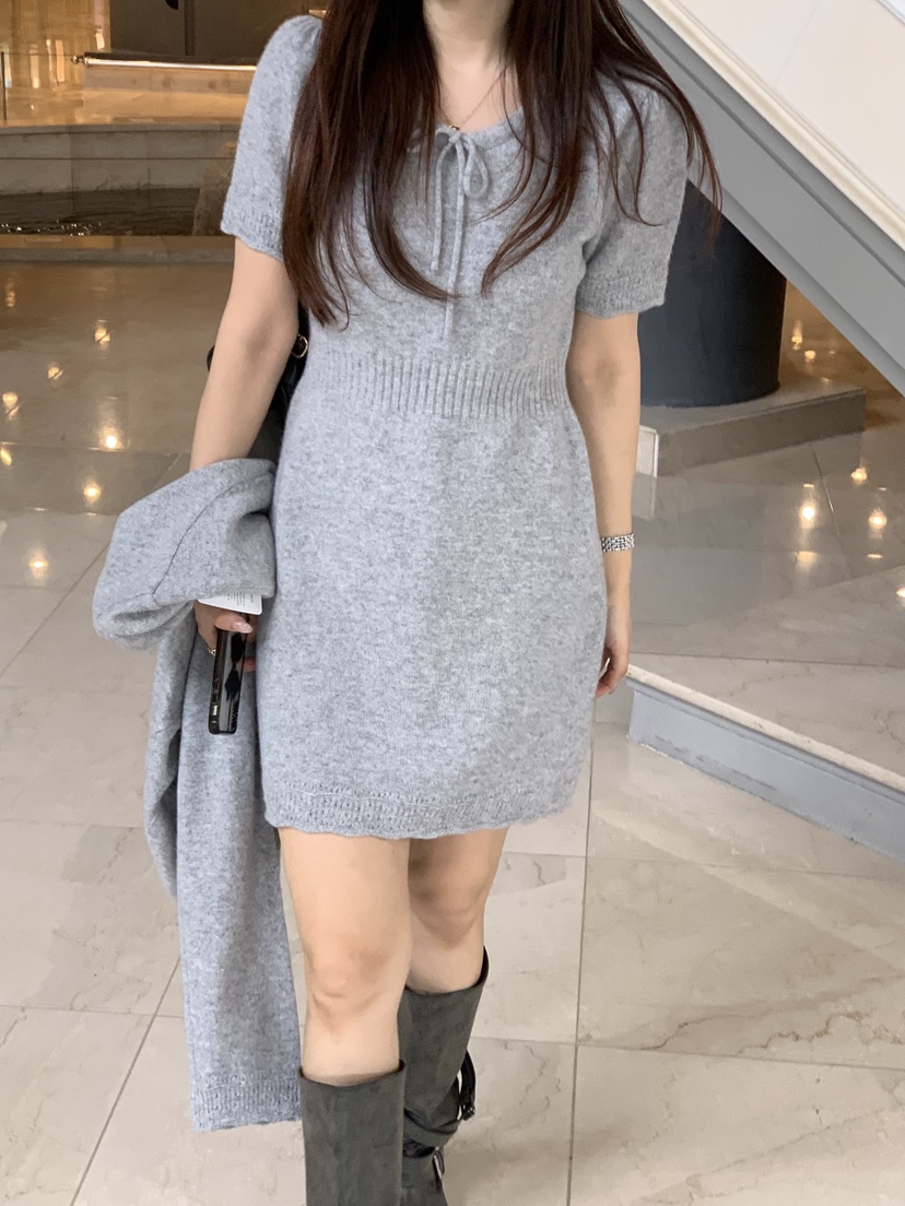 LA CREME韓國代購女裝新款熱賣時尚休閑人氣推薦連衣裙OPSLA CREME連衣裙