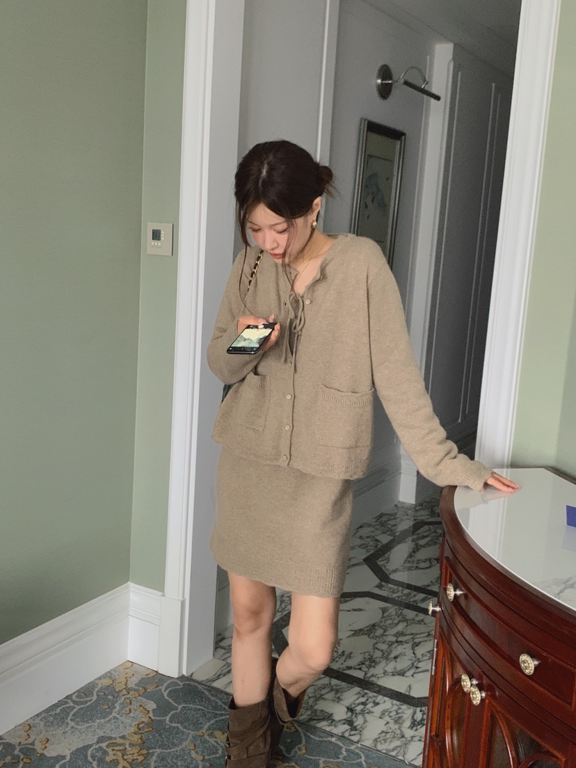 LA CREME韓國代購女裝新款熱賣時尚休閑人氣推薦連衣裙OPSLA CREME連衣裙