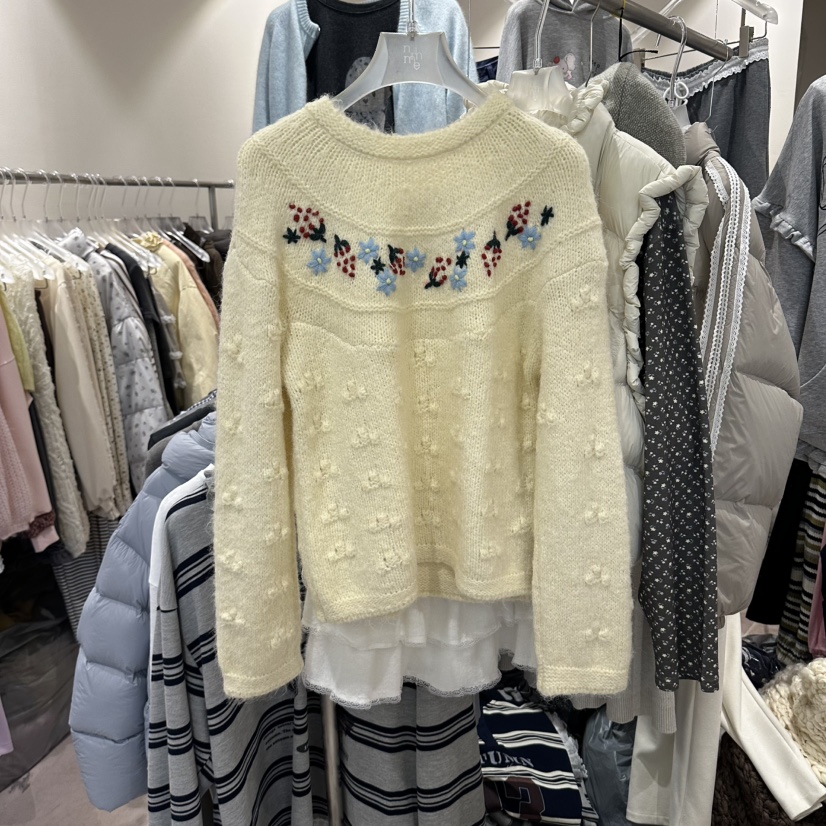 MIMME/LOOKK東大門直郵女士新款時尚休閑熱賣真品人氣毛衣MIMME/LOOKK毛衣圖色1