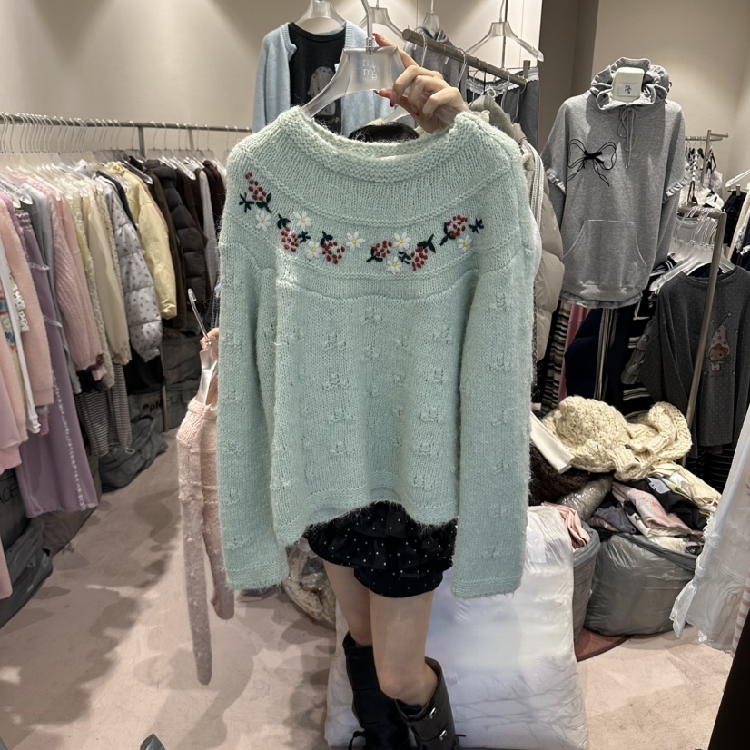 MIMME/LOOKK東大門直郵女士新款時尚休閑熱賣真品人氣毛衣MIMME/LOOKK毛衣圖色2