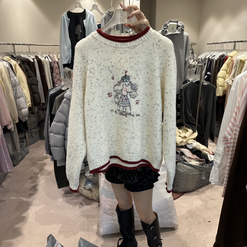 MIMME/LOOKK東大門實拍女士新款休閑真品推薦熱賣人氣毛衣MIMME/LOOKK毛衣圖色2