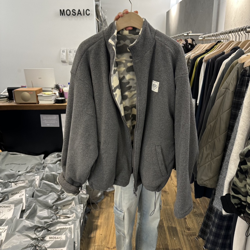 MOSAIC東大門直郵女士新品人氣休閑熱賣推薦時尚夾克兩面穿MOSAIC夾克