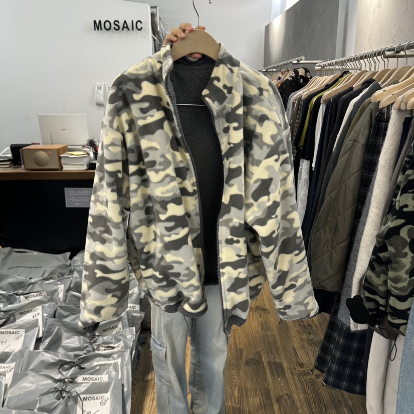 MOSAIC東大門直郵女士新品人氣休閑熱賣推薦時尚夾克兩面穿MOSAIC夾克圖色1