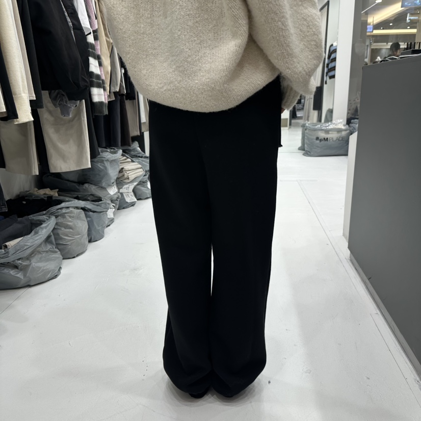 THE VALUE東大門代購女士新款人氣真品休閑褲加絨抓絨雙層THE VALUE休閑褲