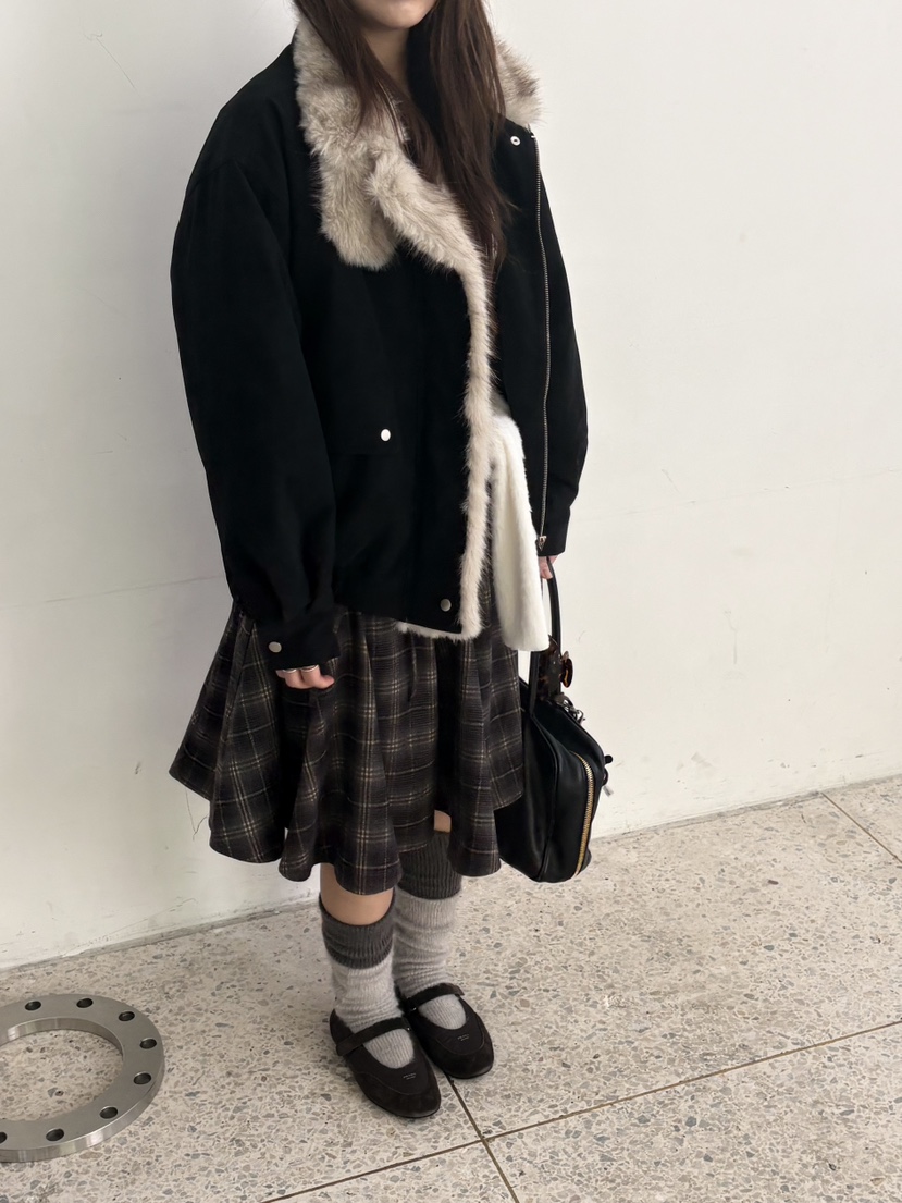 MUGE韓國直郵女士新款休閑推薦熱賣人氣時尚半身裙中短裙MUGE半身裙/中短裙