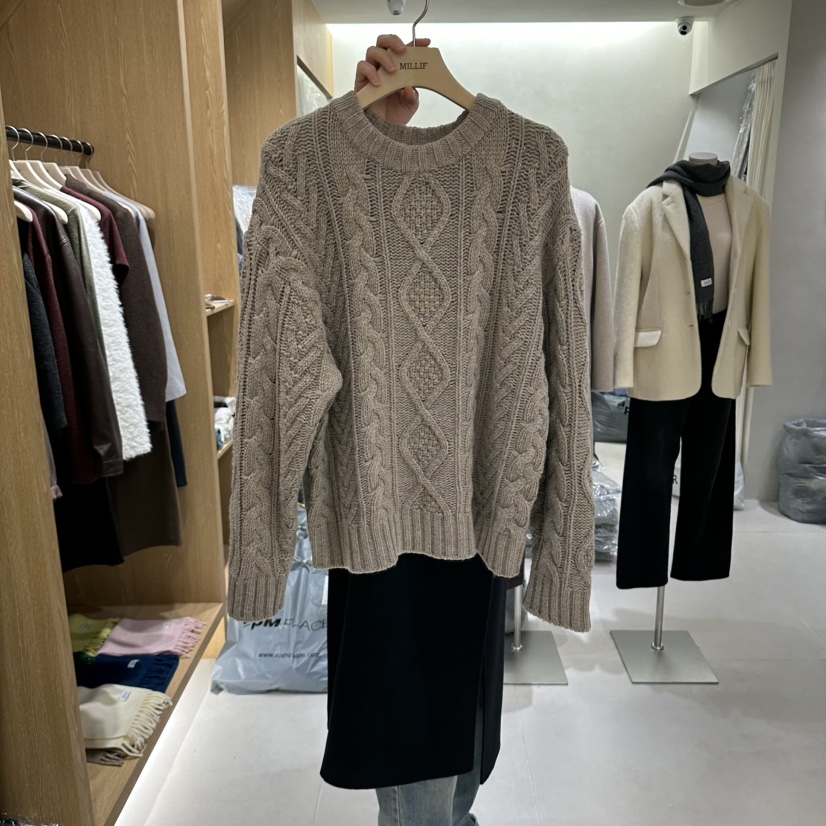 MILLIF東大門直郵女裝新品真品人氣休閑熱賣推薦時尚毛衣MILLIF毛衣圖色2
