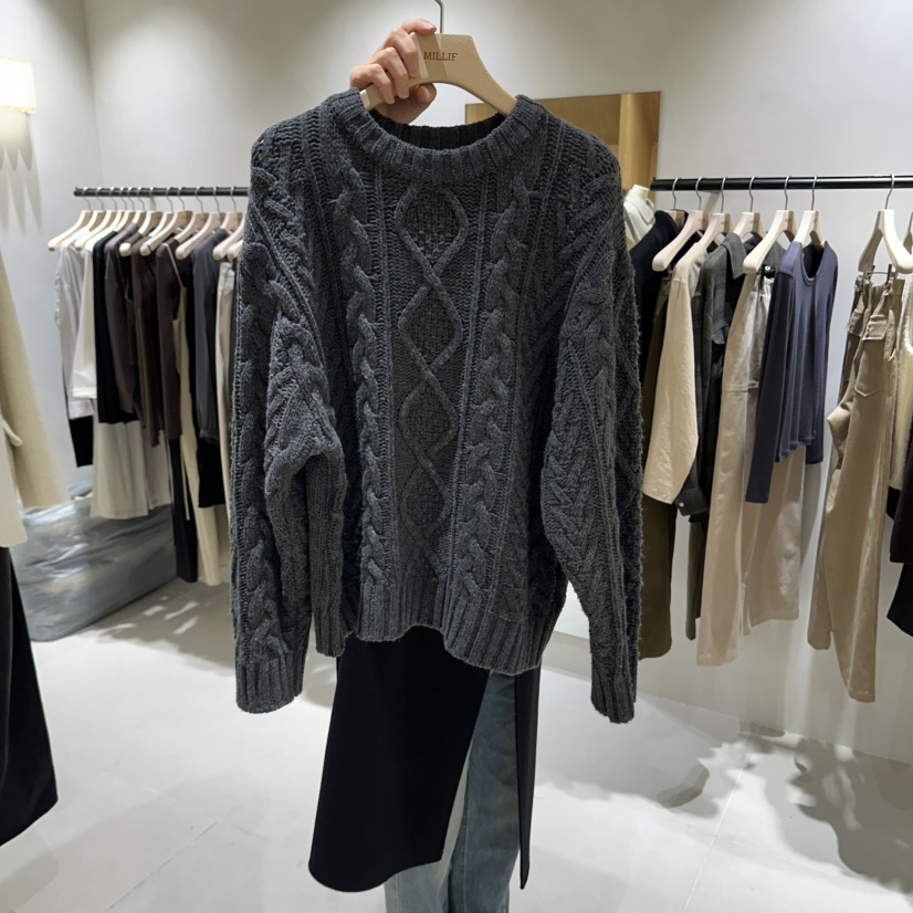 MILLIF東大門直郵女裝新品真品人氣休閑熱賣推薦時尚毛衣MILLIF毛衣圖色3