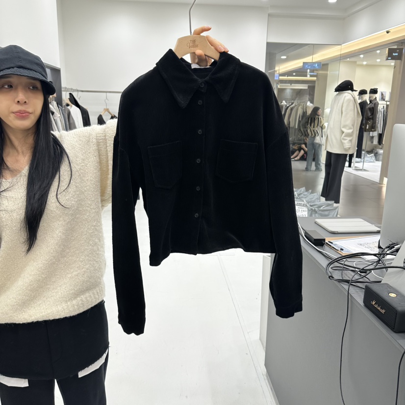 THE VALUE韓國直郵女裝新品休閑時尚真品推薦襯衫蕾絲衫THE VALUE襯衫/蕾絲衫圖色3