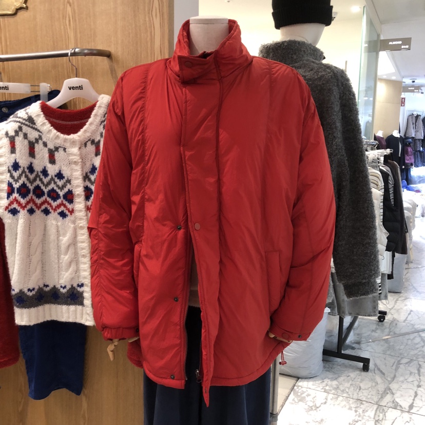 VENTI東大門實拍女裝新款時尚休閑人氣真品短款棉服羽絨服棉VENTI短款棉服圖色1