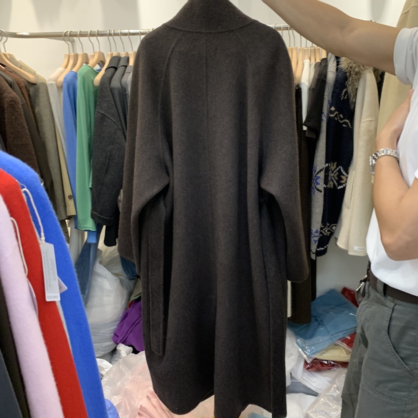 ORRD東大門實拍女裝新品時尚人氣熱賣真品中長款大衣手工ORRD中長款大衣