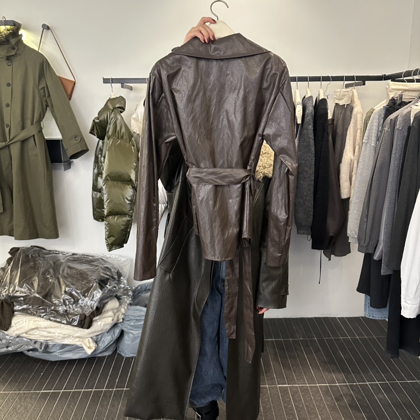 FIND-P東大門代購女士新品休閑人氣時尚熱賣真品夾克含腰帶FIND-P夾克