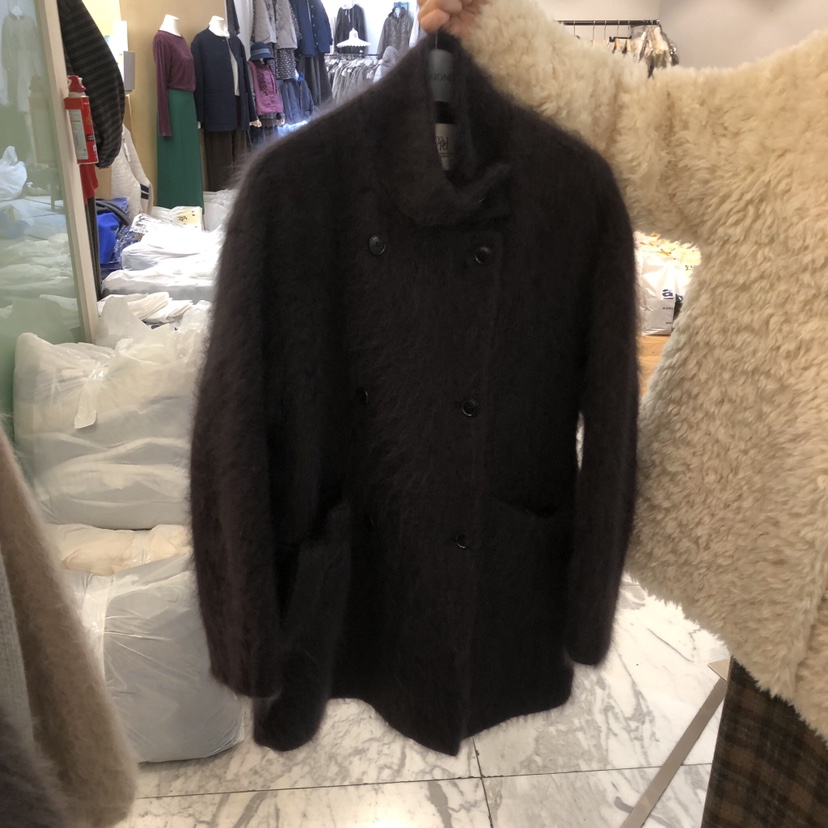 ALMOND東大門代購女士新品人氣推薦真品中長款大衣含腰帶ALMOND中長款大衣圖色2