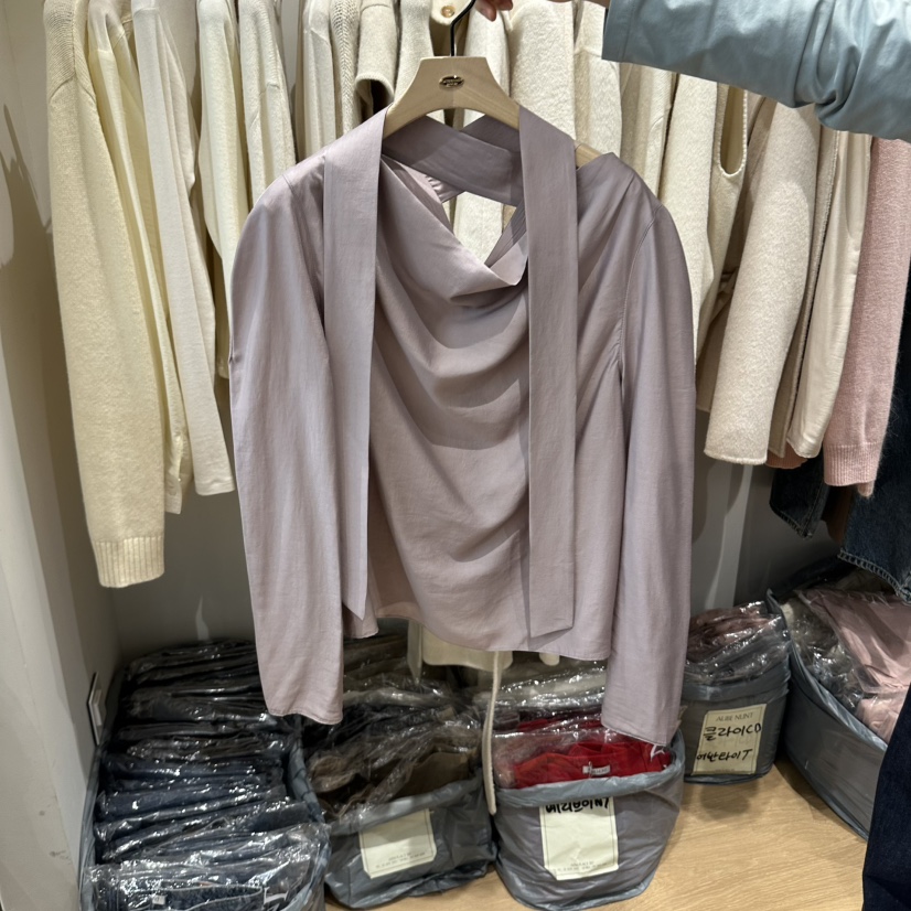 aube nunt韓國代購女裝新品時尚休閑真品推薦襯衫蕾絲衫aube nunt襯衫/蕾絲衫圖色2