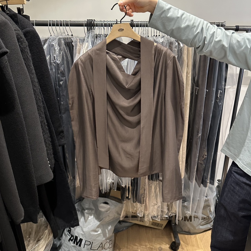 aube nunt韓國代購女裝新品時尚休閑真品推薦襯衫蕾絲衫aube nunt襯衫/蕾絲衫圖色3