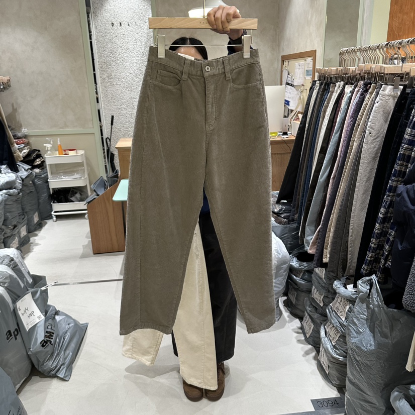 DELI JENNY韓國代購女裝新款時尚真品休閑熱賣推薦休閑褲DELI JENNY休閑褲圖色2綠色