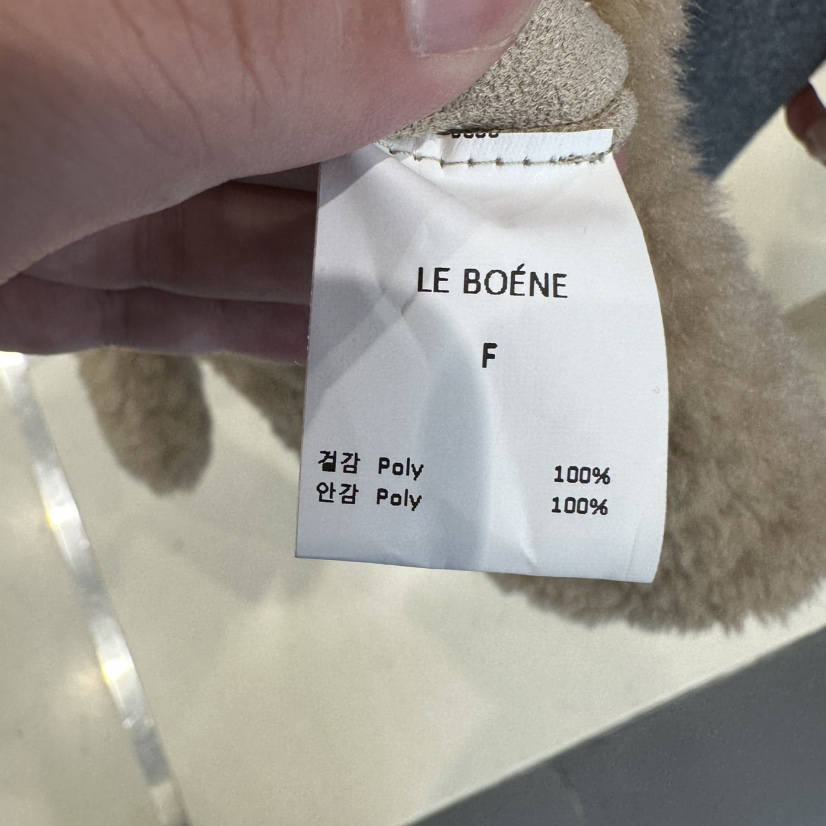 LE EDITION/LEBOENE/ANDYOUEDITION韓國代購女裝新款休閑中長款大衣皮草LE EDITION/LEBOENE/ANDYOUEDITION中長款大衣