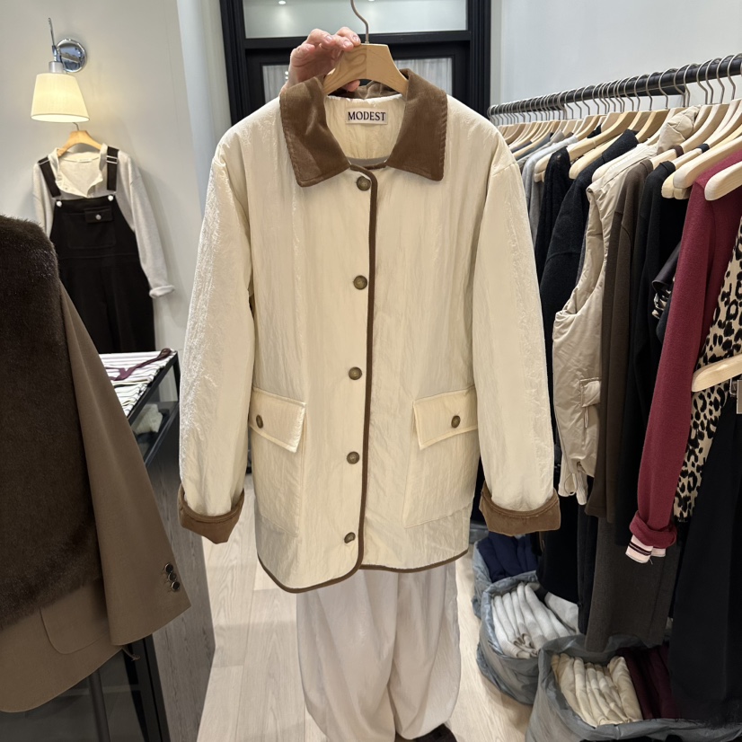 NOTTINGHAM/AVECNOUS/MODEST東大門代購女士新品真品夾克羽絨服MODEST/NOTTINGHAM夾克圖色1