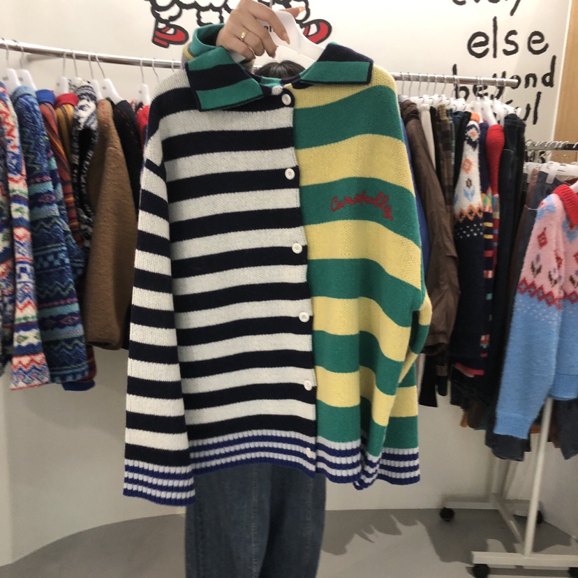VENTI韓國代購女裝新品人氣時尚推薦休閑熱賣真品開衫開衫VENTI開衫圖色1