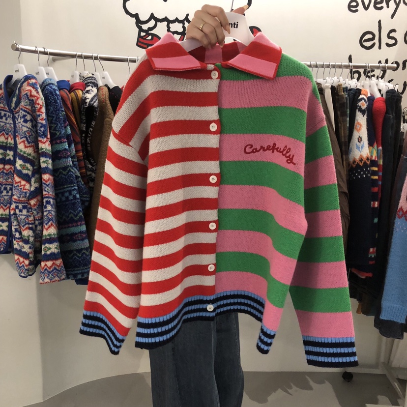VENTI韓國代購女裝新品人氣時尚推薦休閑熱賣真品開衫開衫VENTI開衫圖色2
