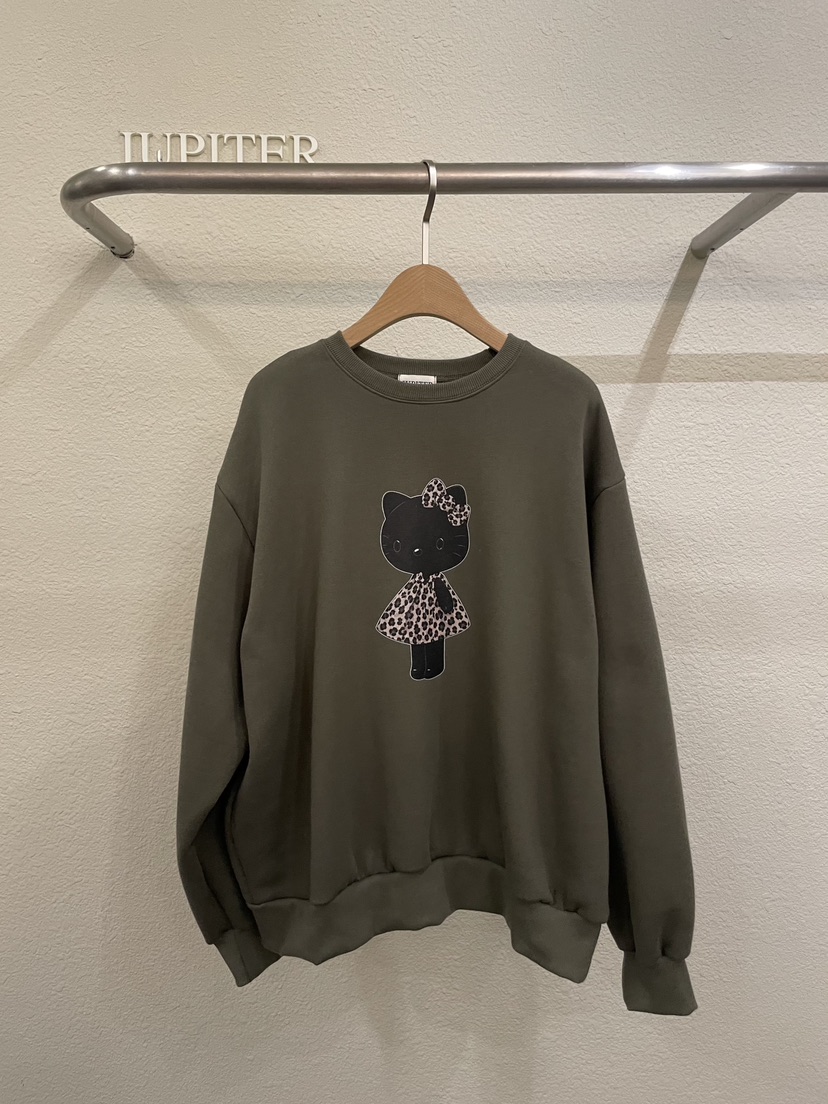 JUPITER韓國代購女裝新品真品休閑人氣時尚推薦熱賣衛衣加絨JUPITER衛衣圖色2