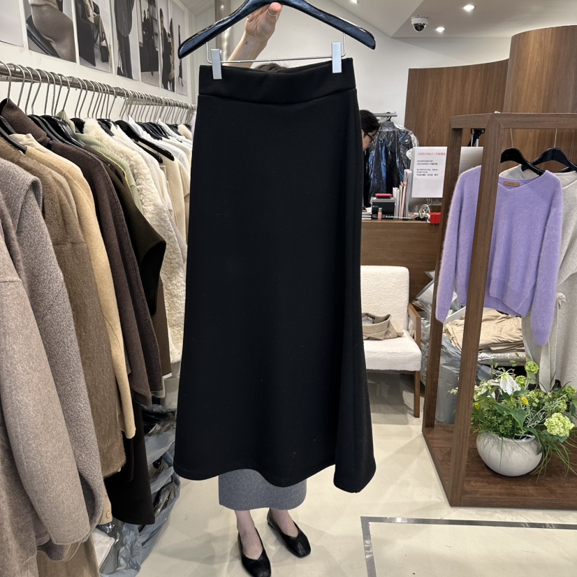 LE EDITION/LEBOENE/ANDYOUEDITION東大門代購女士新品人氣長裙貂皮LE EDITION/LEBOENE/ANDYOUEDITION長裙圖色2