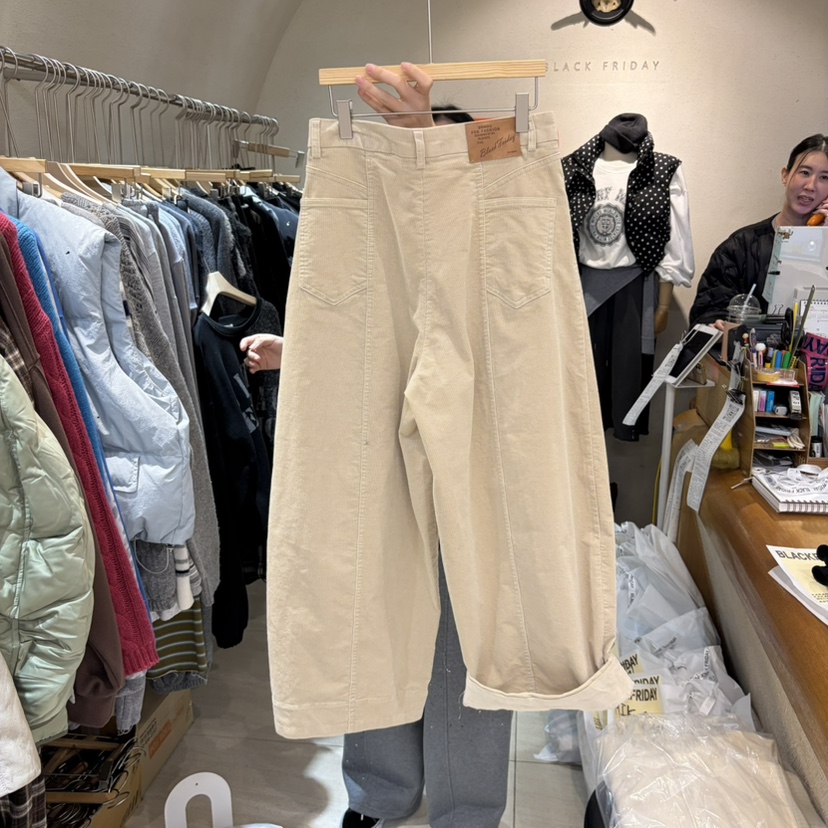BLACKFRIDAY東大門代購女士新款推薦人氣休閑真品熱賣休閑褲BLACK FRIDAY休閑褲