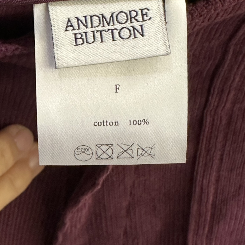 ANDMORE BUTTON韓國代購女士新款真品時尚熱賣人氣休閑褲ANDMORE BUTTON休閑褲
