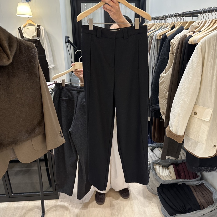 NOTTINGHAM/AVECNOUS/MODEST東大門實拍女士新品真品休閑褲MODEST/NOTTINGHAM休閑褲圖色2黑色