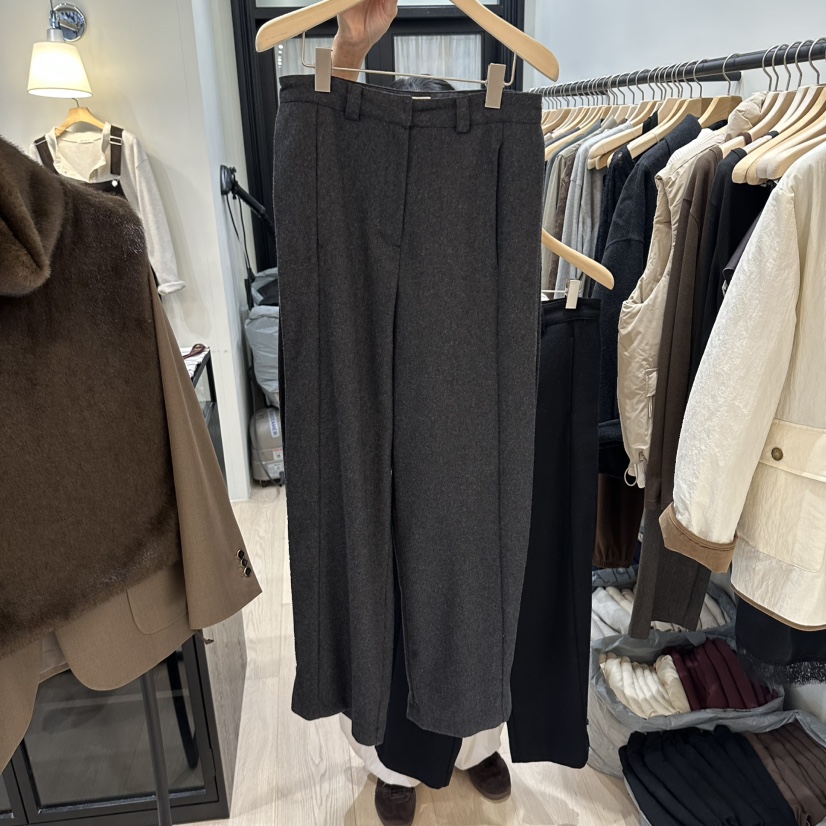 NOTTINGHAM/AVECNOUS/MODEST東大門實拍女士新品真品休閑褲MODEST/NOTTINGHAM休閑褲圖色3深灰色