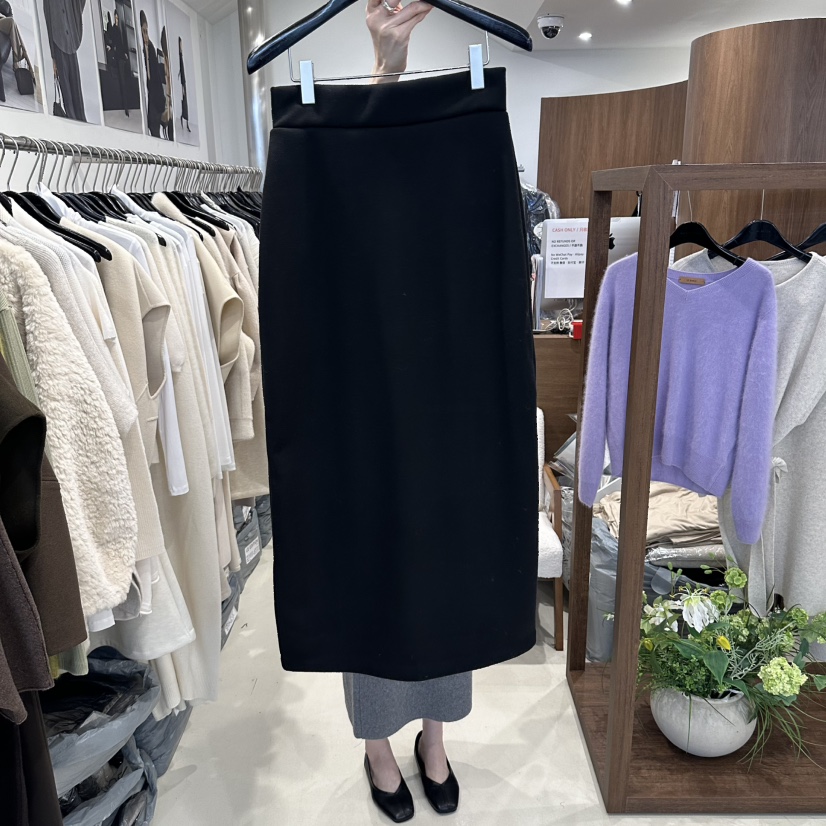 LE EDITION/LEBOENE/ANDYOUEDITION東大門直郵女裝新品推薦長裙加絨貂絨LE EDITION/LEBOENE/ANDYOUEDITION長裙圖色3