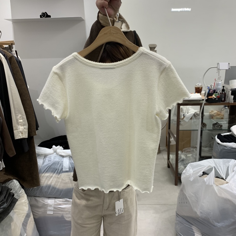 ANN MARGRET東大門代購女士新款休閑T恤刺繡GRETA.YT恤