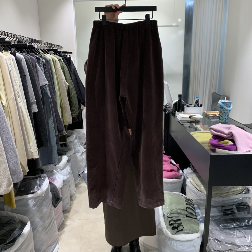 BROT東大門實拍女士新款真品推薦時尚熱賣人氣休閑褲燈芯絨BROT休閑褲