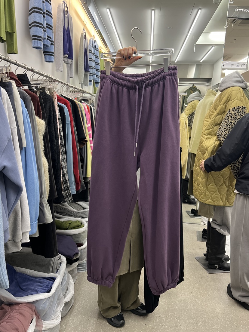 LATTEMOOD韓國直郵女裝新品時尚熱賣推薦休閑人氣休閑褲運動LATTEMOOD休閑褲圖色1