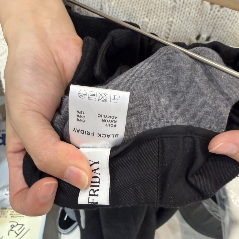 BLACKFRIDAY東大門代購女裝新品時尚真品熱賣人氣休閑休閑褲BLACK FRIDAY休閑褲