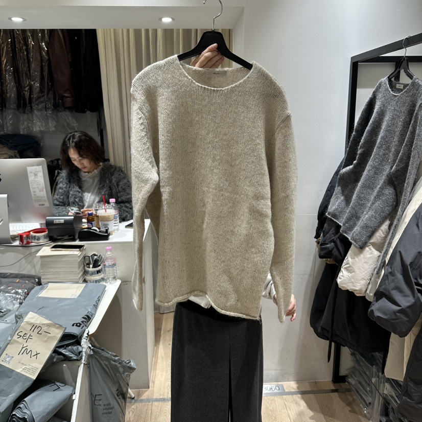 BRUNI/RICOTTA韓國代購女士新品真品人氣推薦毛衣羊毛針織BRUNI/RICOTTA毛衣圖色1