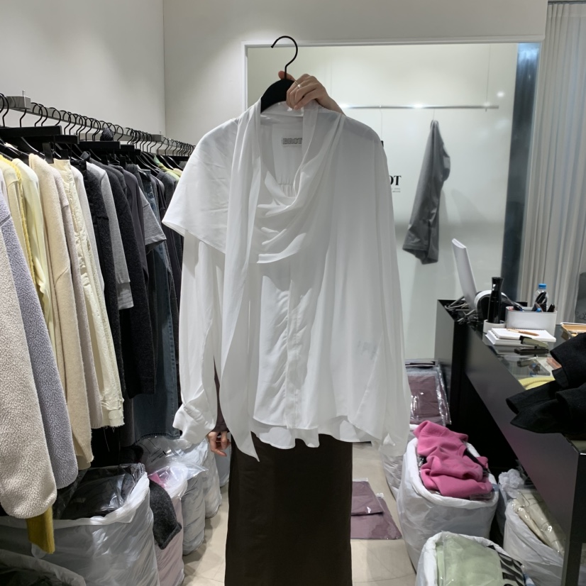 BROT東大門實拍女士新品時尚休閑推薦真品熱賣襯衫蕾絲衫BROT襯衫/蕾絲衫圖色1