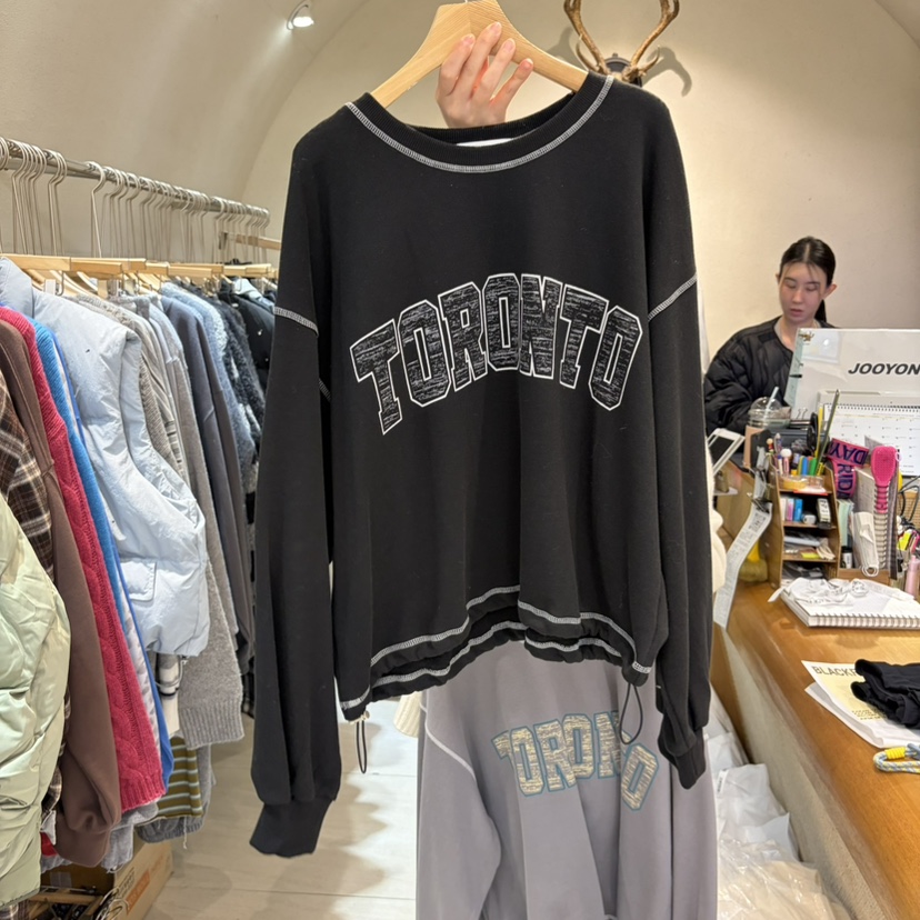BLACKFRIDAY東大門直郵女士新款熱賣推薦休閑時尚真品衛衣BLACK FRIDAY衛衣圖色3