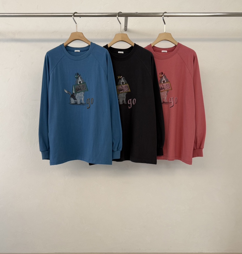 ABLERING韓國代購女士新品熱賣休閑真品推薦人氣時尚長袖T恤ABLE STANDARD/ABLERING長袖T恤