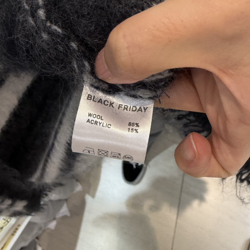 BLACKFRIDAY韓國直郵女士新款推薦熱賣時尚休閑開衫包含配飾BLACK FRIDAY開衫