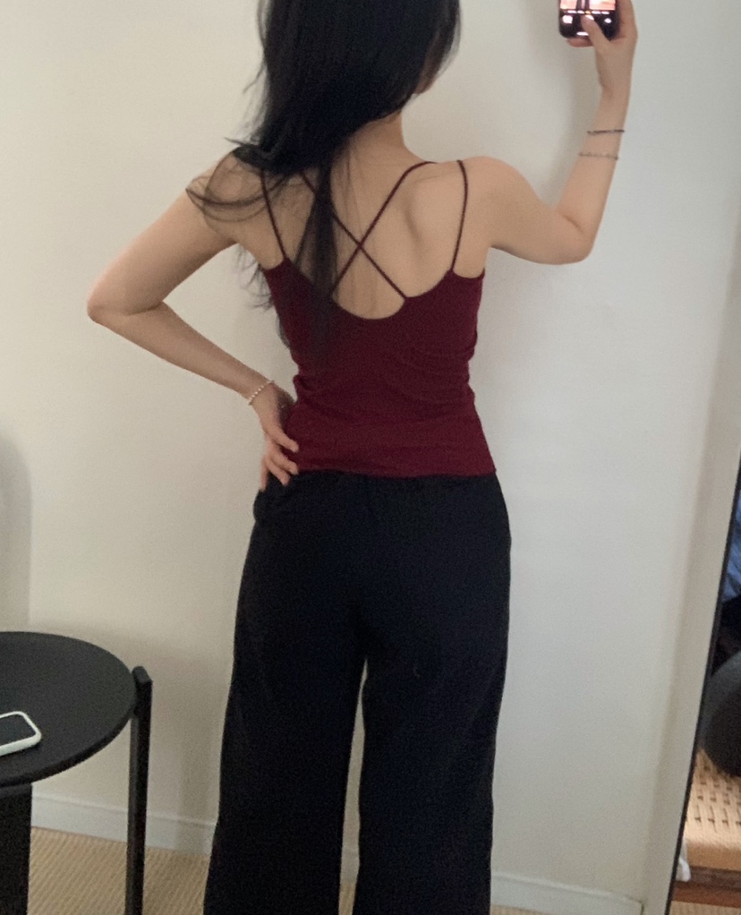 TWENTY FOUR SEVEN24-7韓國代購女裝新品休閑吊帶背心無袖條紋TEWNTY FOUR SEVEN24-7吊帶/背心