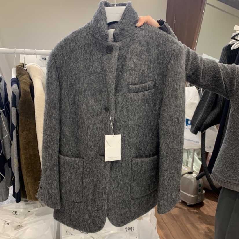 UNDERSTANDING東大門代購女裝新品休閑時尚人氣熱賣短款大衣UNDERSTANDING短款大衣圖色1