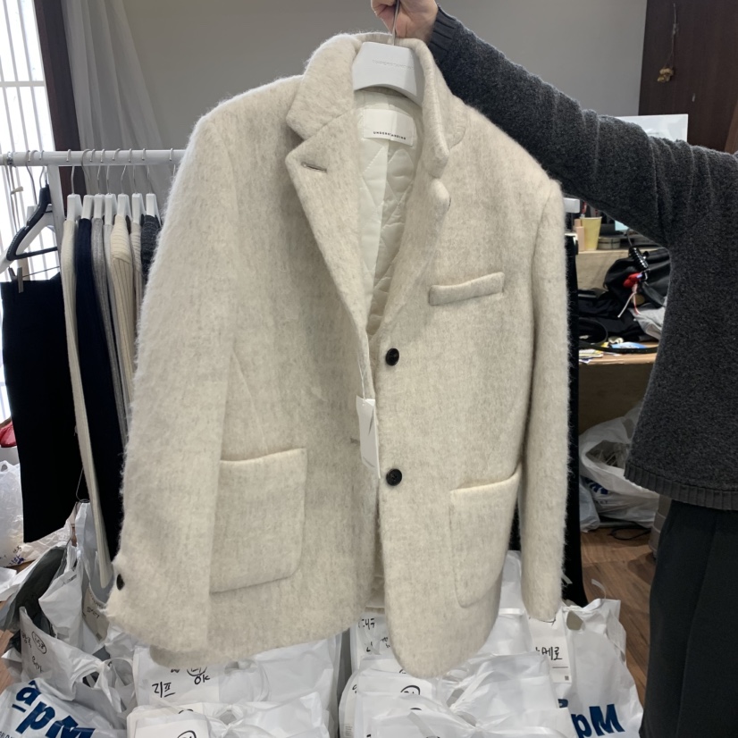 UNDERSTANDING東大門代購女裝新品休閑時尚人氣熱賣短款大衣UNDERSTANDING短款大衣圖色2