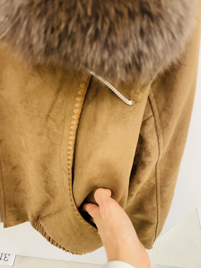 NYLON韓國直郵女士新品推薦短款羽絨服毛領可拆可拆卸羽絨狐貍鴨絨NYLON短款羽絨服