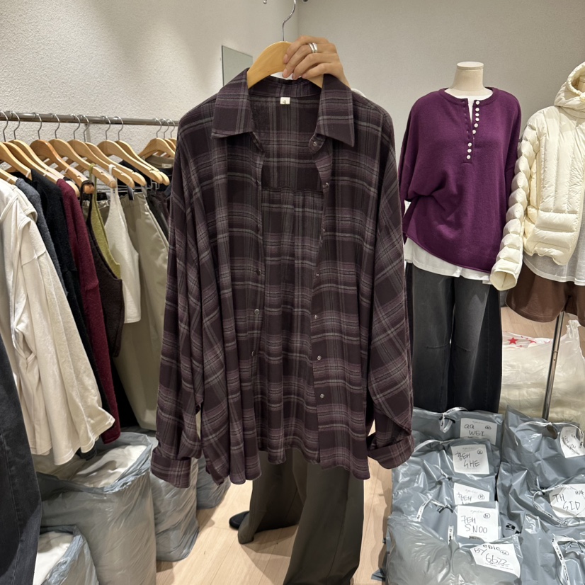 EPIC-S東大門實拍女裝新款時尚推薦人氣休閑熱賣襯衫蕾絲衫EPIC-S襯衫/蕾絲衫圖色1