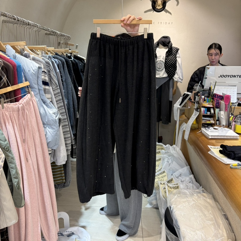 BLACKFRIDAY東大門直郵女裝新款休閑真品人氣時尚熱賣休閑褲BLACK FRIDAY休閑褲圖色3