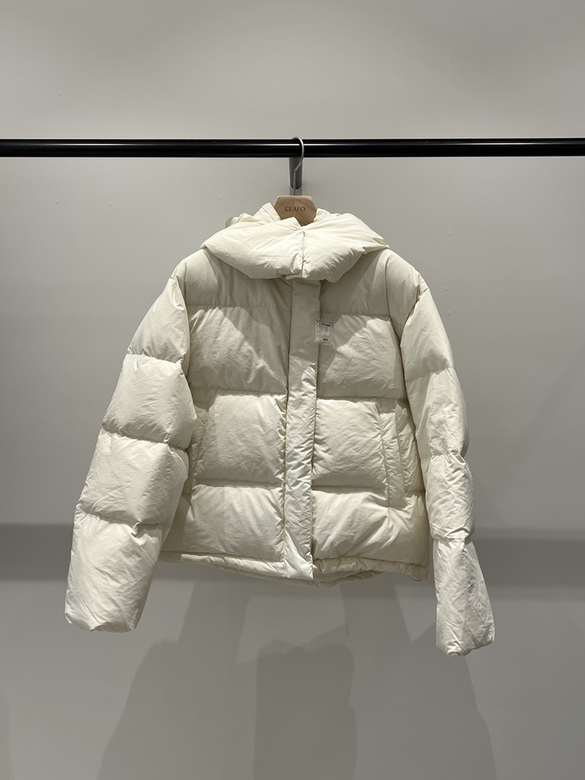 CLAFO韓國代購女裝新品時尚熱賣人氣推薦短款羽絨服羽絨鵝絨CLAFO短款羽絨服圖色1