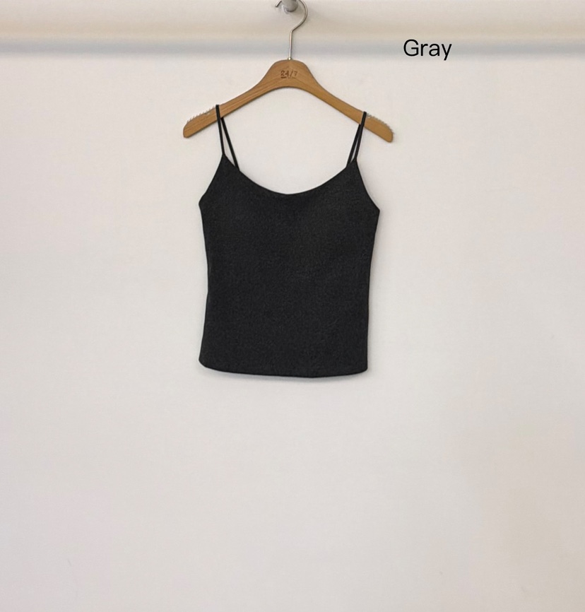 TWENTY FOUR SEVEN24-7韓國代購女裝新品真品吊帶背心TEWNTY FOUR SEVEN24-7吊帶/背心圖色5灰色