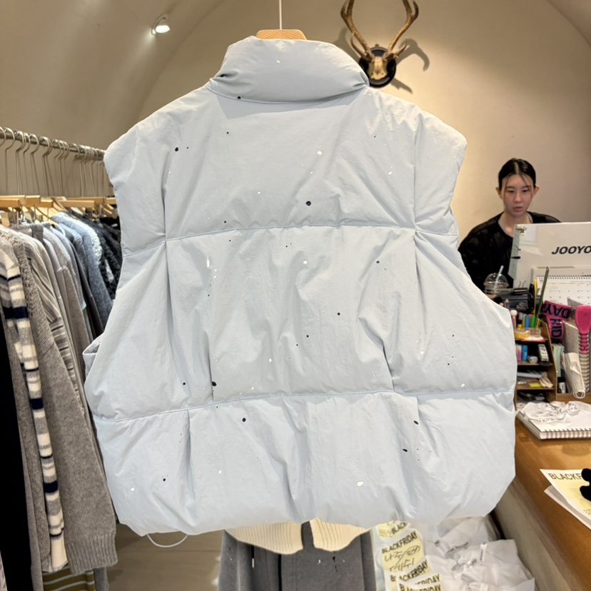 BLACKFRIDAY東大門實拍女裝新款真品人氣推薦休閑馬甲鴨絨BLACK FRIDAY馬甲